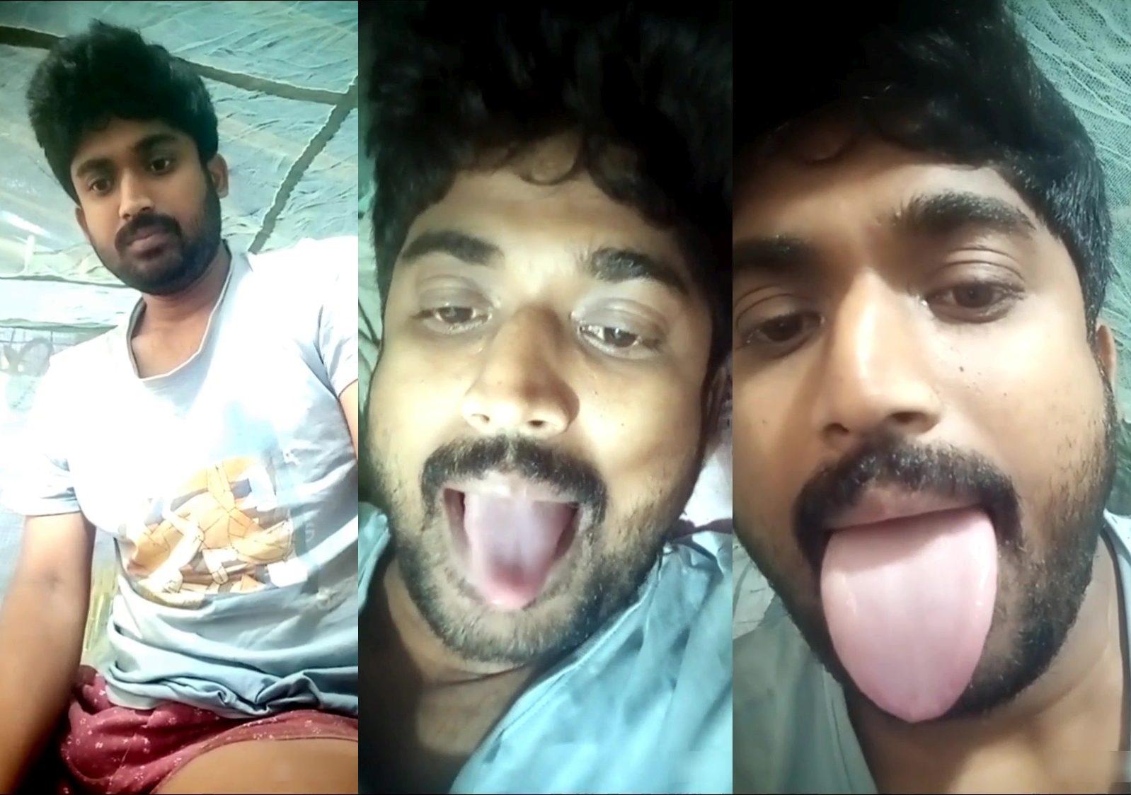 Indian Desi Men Engage in Discreet Intimacy