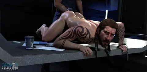 Intense Full Body Search with Erotic Touch