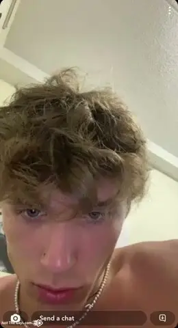 White Guy Masturbates Solo
