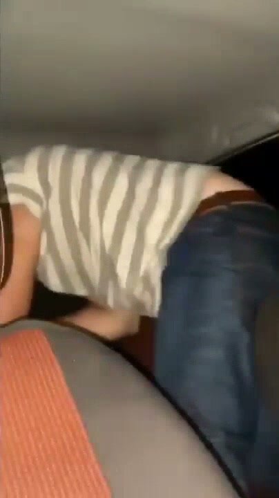 Straight Guy Twerks in Car Alone