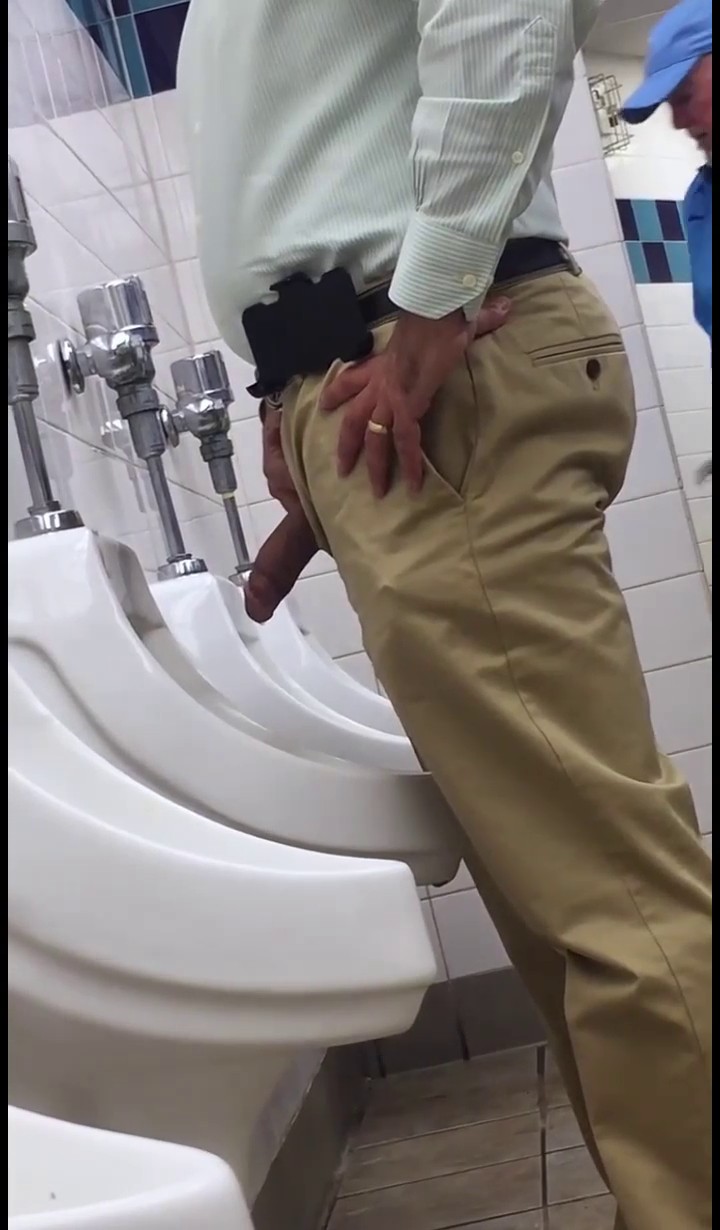 Guys Caught Peeing in Public