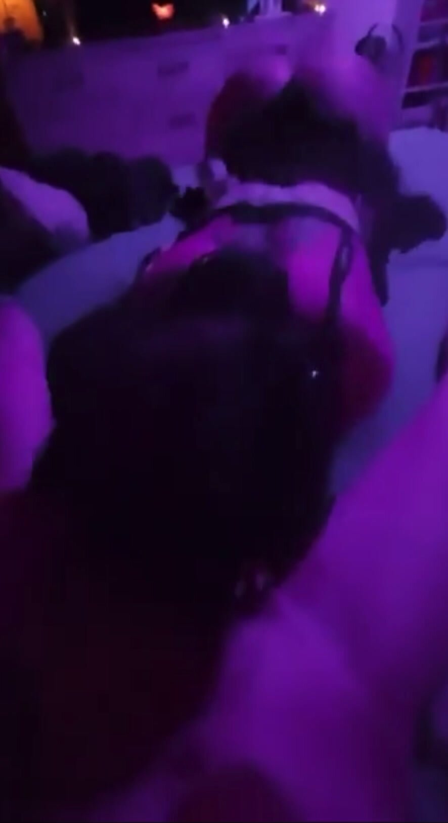 Trans Girl Gives Blowjob to Lucky Guy