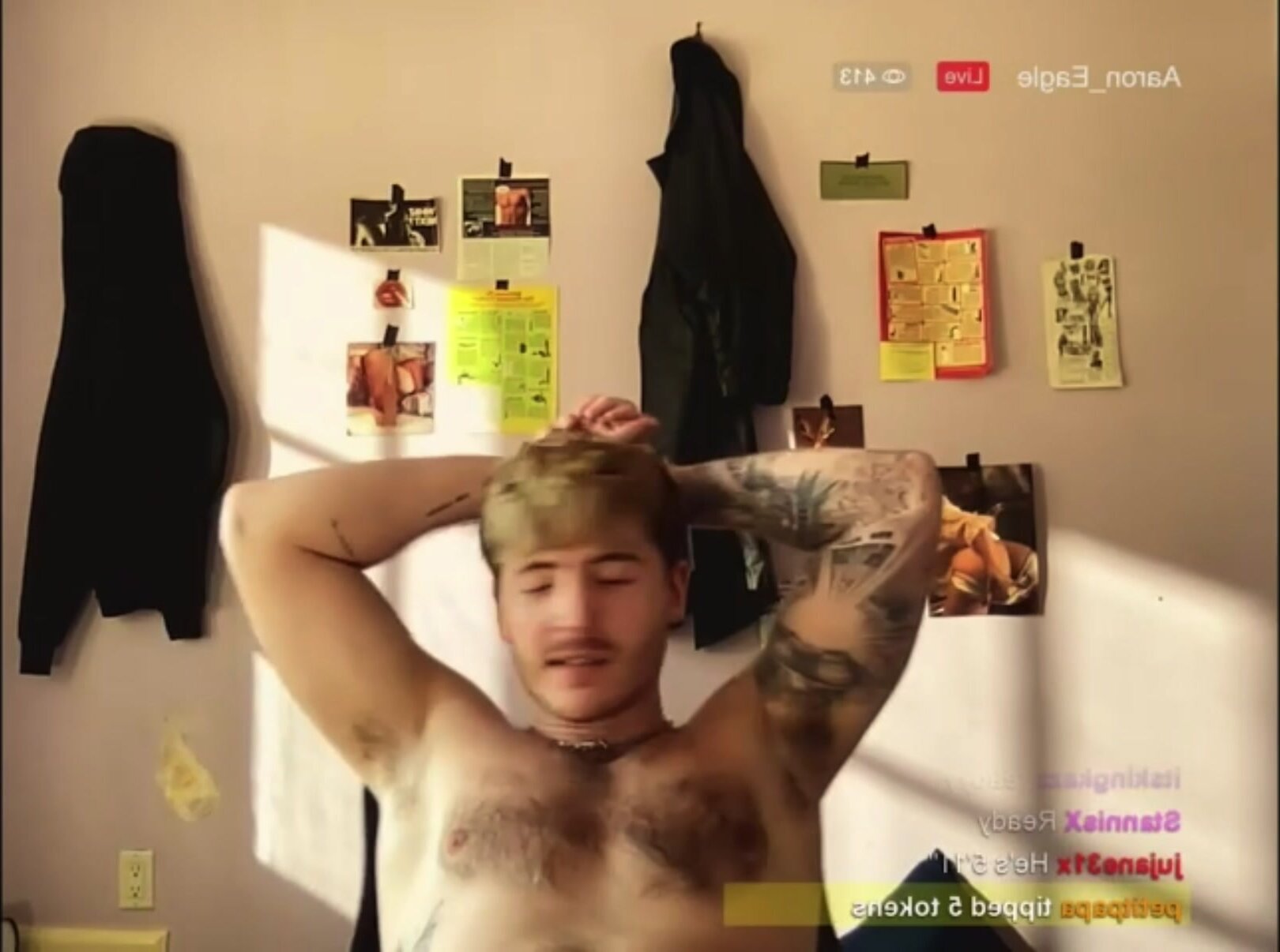 Alpha Muscle Jock Gives Verbal Commands