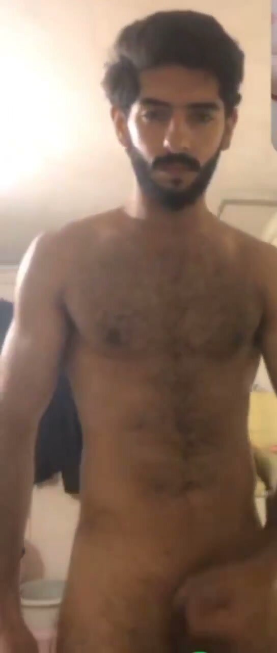 Hairy Guy Masturbates in Solo Jerk Off Scene