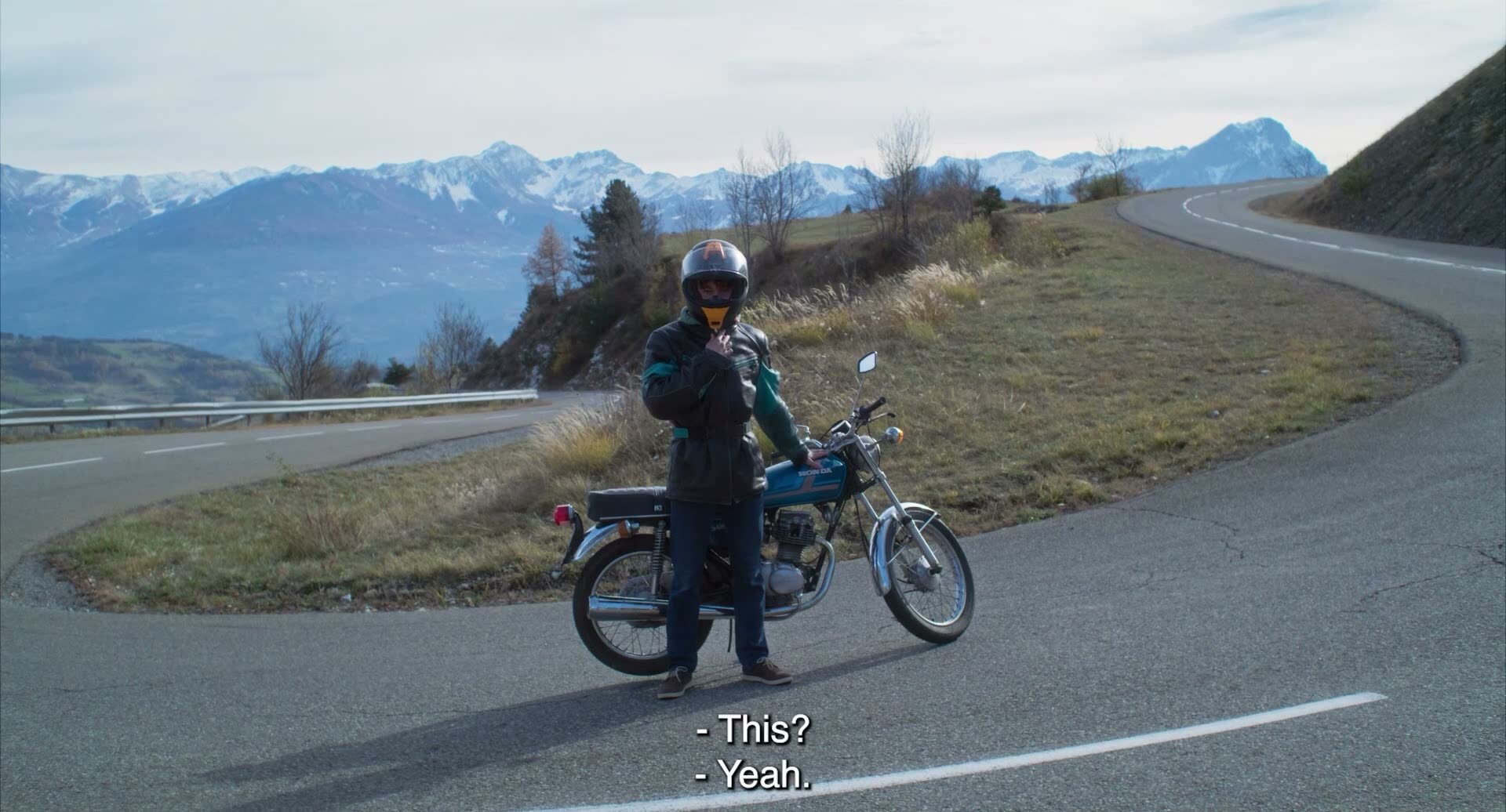 Biker Guy Strips Naked