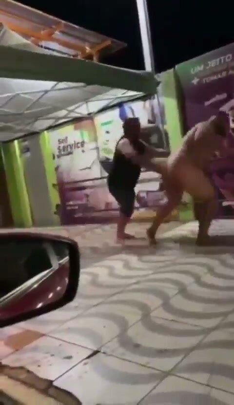 Two Naked Men Fight and Fuck in Bedroom