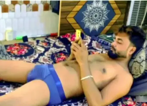 Desi Men Show Bulge in Undies, Gay 3D Animation