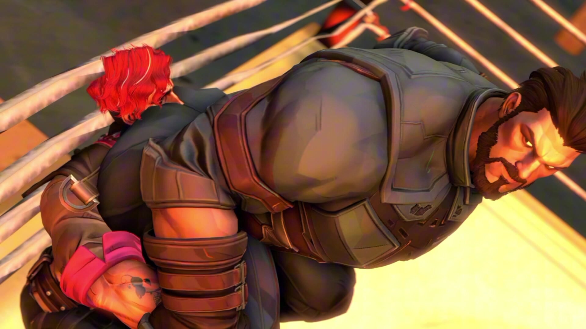 Gay Asian Rivals Engage in Fart Fight with Bareback Sex