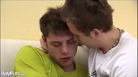 Twink Boys Engage in Hardcore Anal Sex