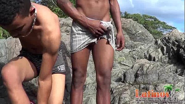 Latin Twinks Get Hard Outdoors