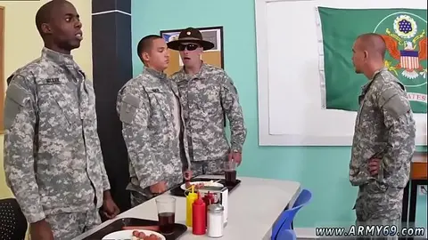 Drill Sergeant Fucks Submissive Navy Recruit
