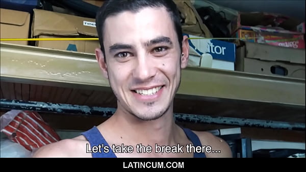 Latino Threesome: Amateur Guys Suck and Fuck for Cash