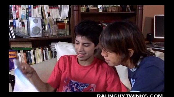 Twink Duo Engage in Passionate Gay Intercourse