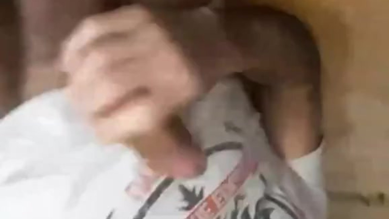 Horny Guy Masturbates Alone