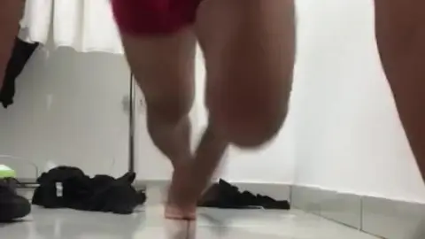 Hairy Daddy Works Out and Gets Fucked