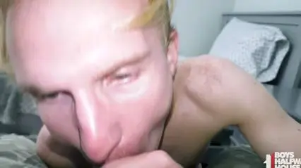 Twink's First Bareback Fucked by Daddy