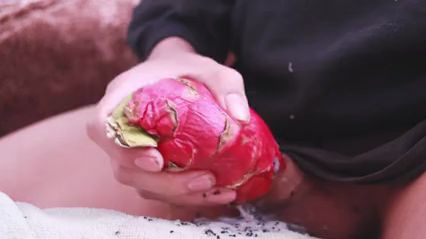 Guy Gets Fucked After Eating Fruit