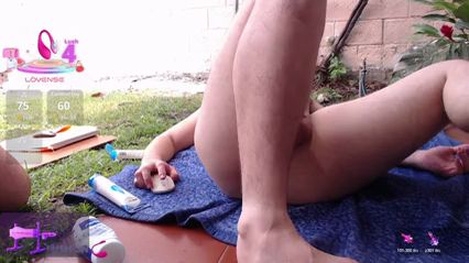 Outdoor Ass Worship with Deep Penetration