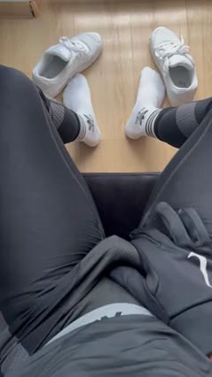 Gay Sneaker and Sock Worship with ASMR Sounds