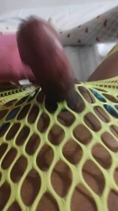 Horny Guy Jerks Off to Orgasm