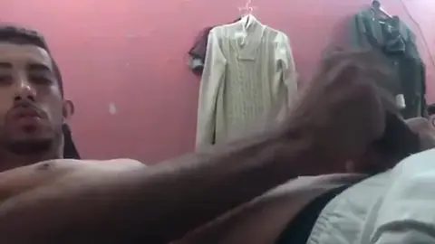 Latin Guy Masturbates to Orgasm
