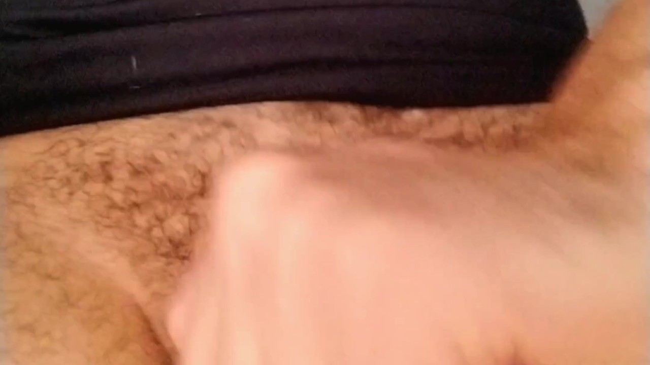 Horny Guy Masturbates After Running