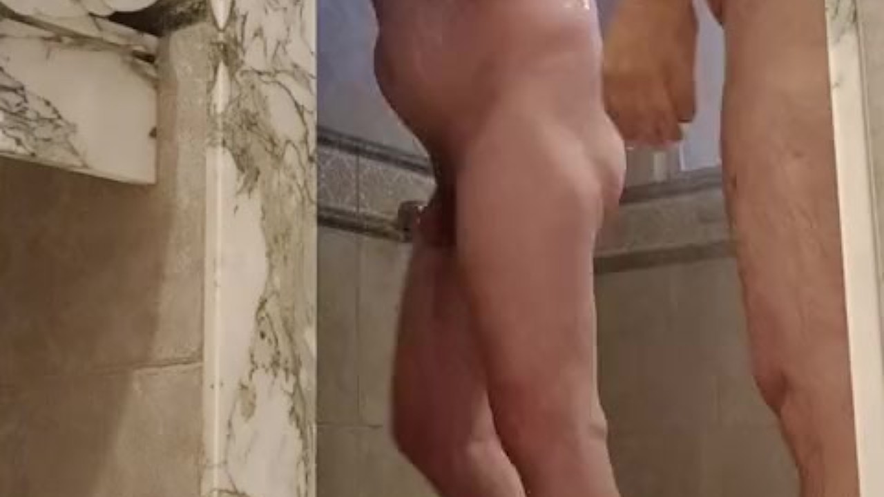 Bears Share Intimate Shower Together