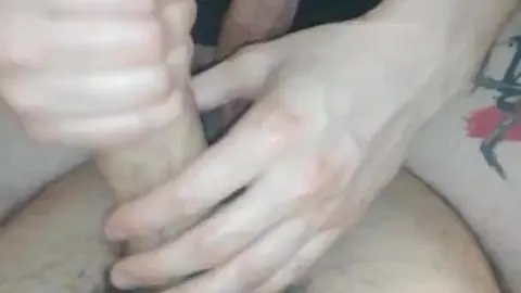 Friend Gives Massage, Jerks Off with Cum