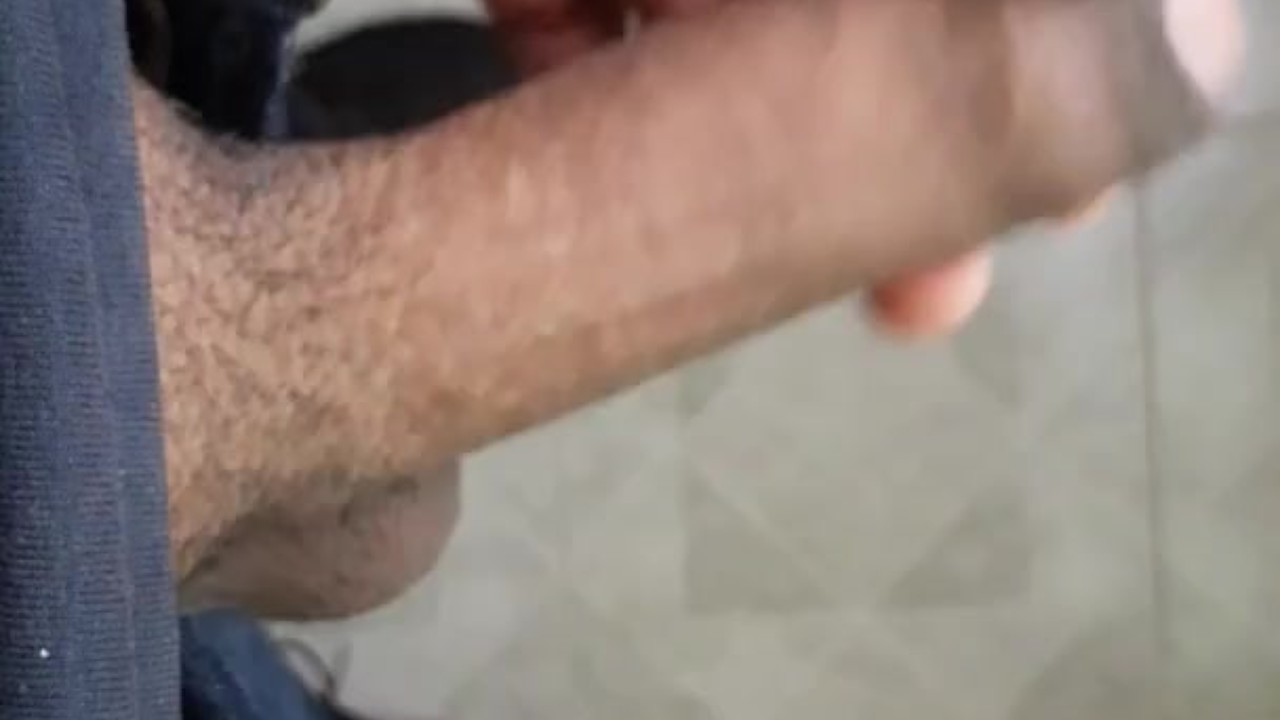 Guy Plays with His Cock