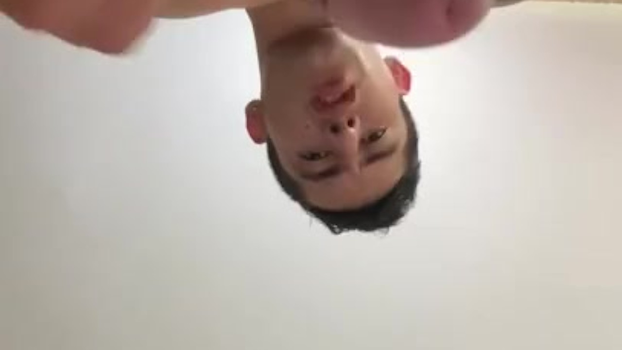 Horny Guy Jerks Off in Heat