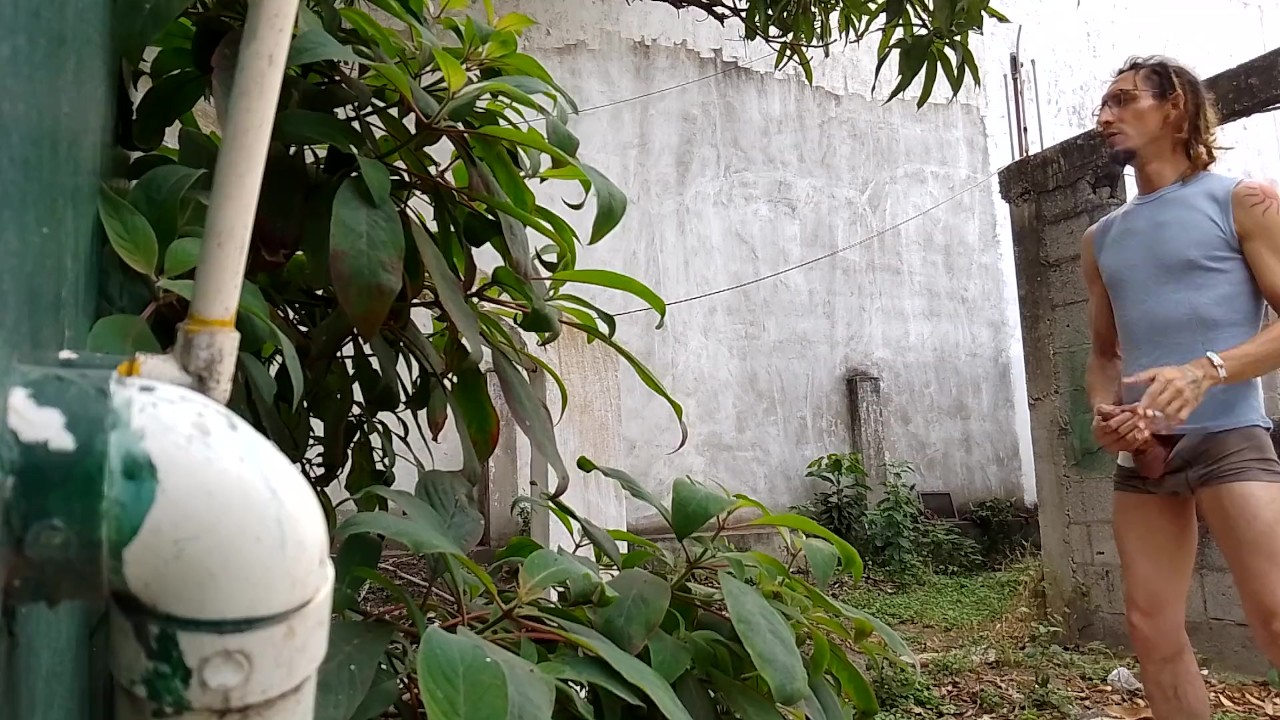 Masturbating Stranger in Foreign Land