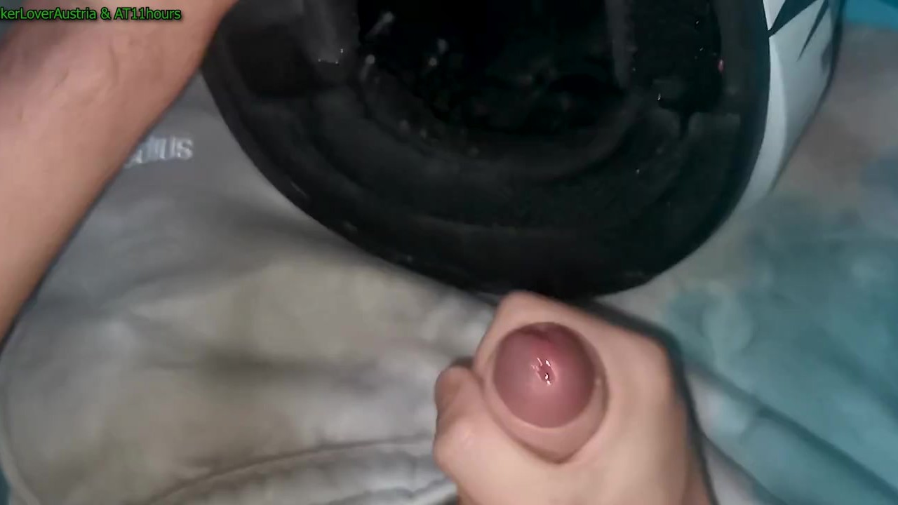 Boyfriend Cums in MX Helmet