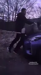 Public Roadside Fucking with Rough Top