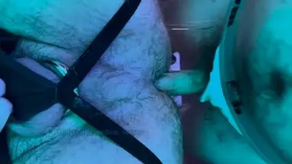 Bareback Bear Cub Gets Bred in Sex Sling