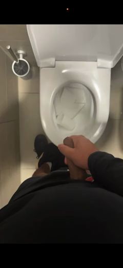 Young Guy Masturbates at Office Desk