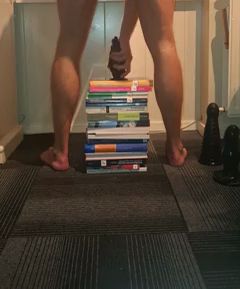 Twink Rides Dildo and Fists with Dildo