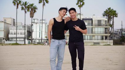 Asian Twinks Engage in Passionate Love Making