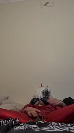 Sissy Boy Plays with Pussy and Cock