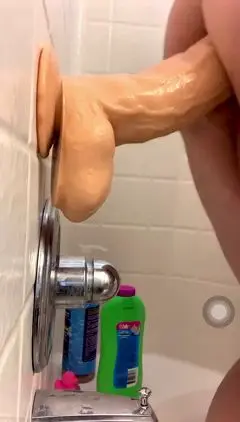 Big Dildo Play with Juicy Toy