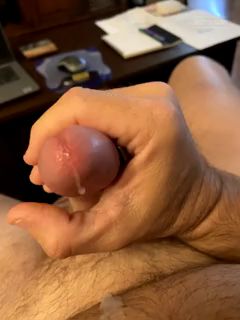 Edging Ends in Intense Orgasm with Frenulum Rubs