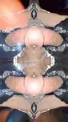 Leather Boy Strokes Shaft with Glove
