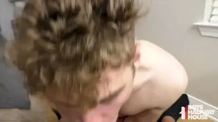Daddy Fucks Twink Bareback with ATM Action