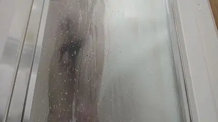 Guy Spied on in Shower