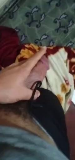 Big Dick Moroccan Guy Strokes His Cock