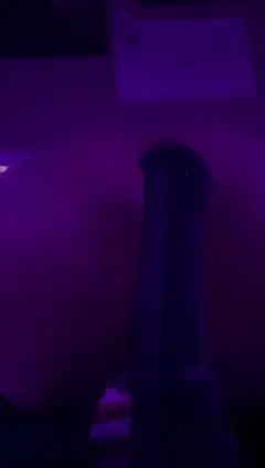 Femboy Twink Plays with Huge Dildo and Cums