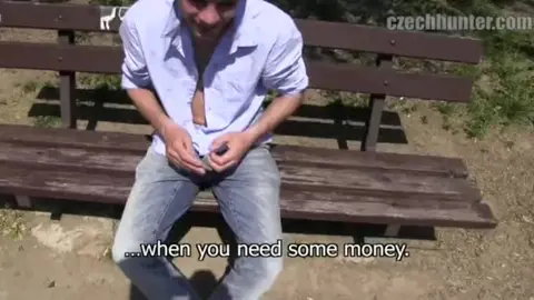 Czech Hunter Fucks Young Twink Outdoors