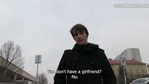 Czech Hunter Seduces Young Twink in Public