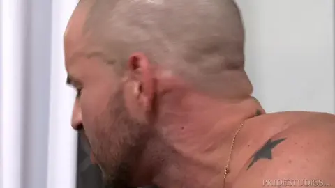 Latino Employee Gets Facial from Boss Mike DeMarko