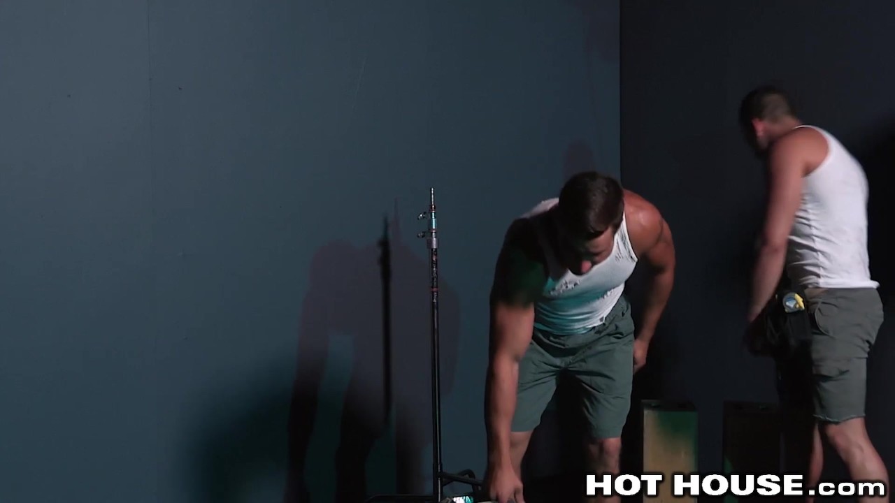 Hunks Get Backstage Buttfucking Action
