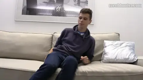 Czech Hunter Fucks Young Twink in Public